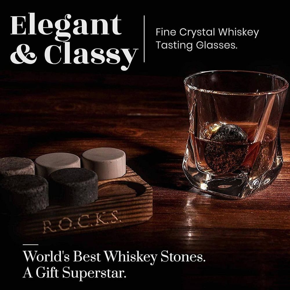 Twist Glass Whiskey Connoisseur Set - Elevate Your Tasting Experience!