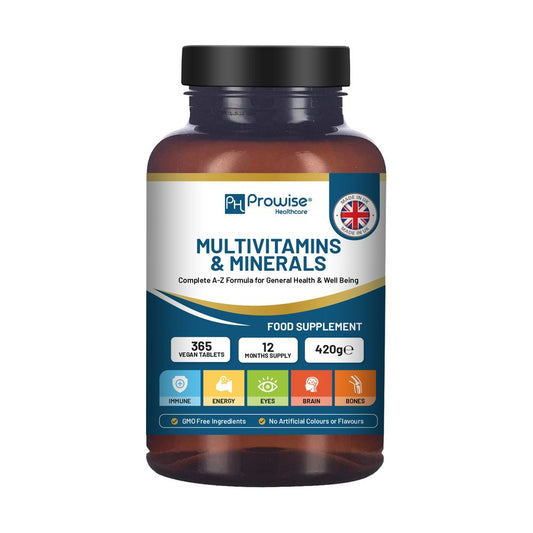 A-Z Multivitamins & Minerals - Vegan Multivitamin Tablets