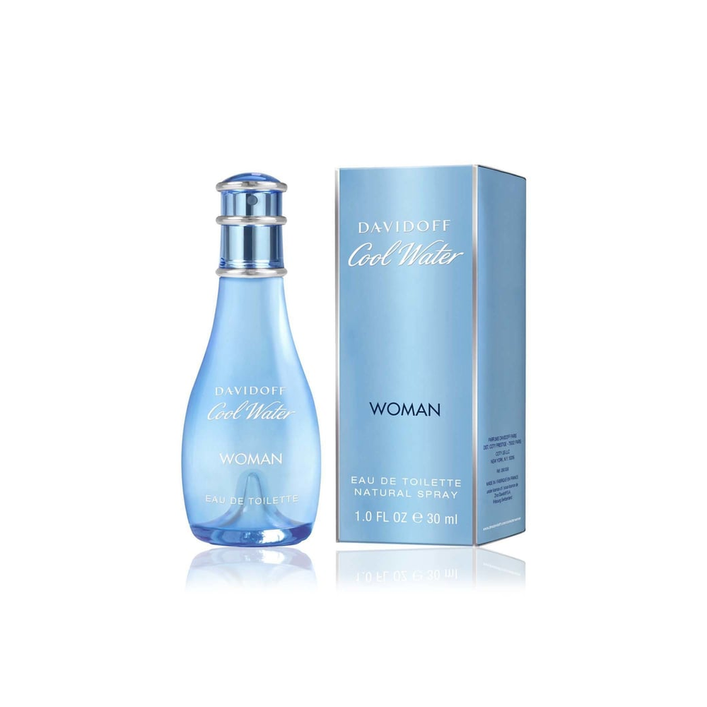 Davidoff Cool Water Woman Eau De Toilette Spray 30ml