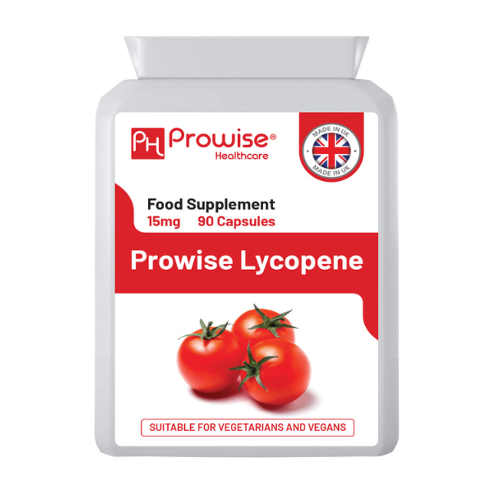 Lycopene 15mg 90 Capsules by Prowise Healthcare