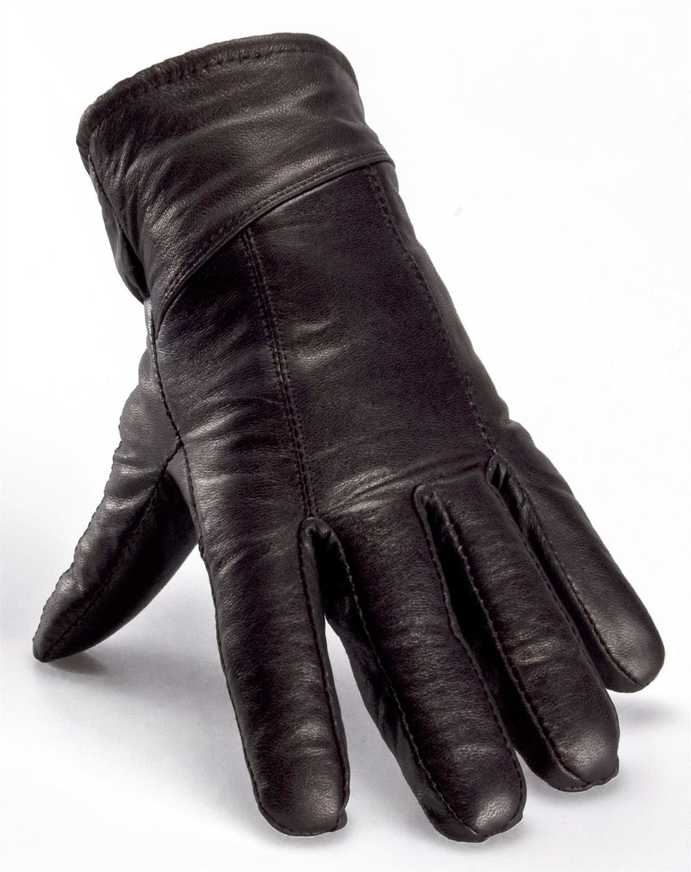 Nordvek Men's Premium Leather Gloves - Sheepskin & Lambswool Lux Comfort