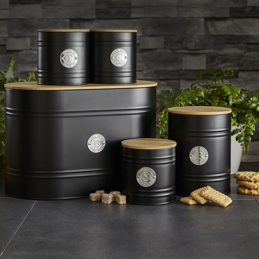 5 Piece Kitchen Canister Set